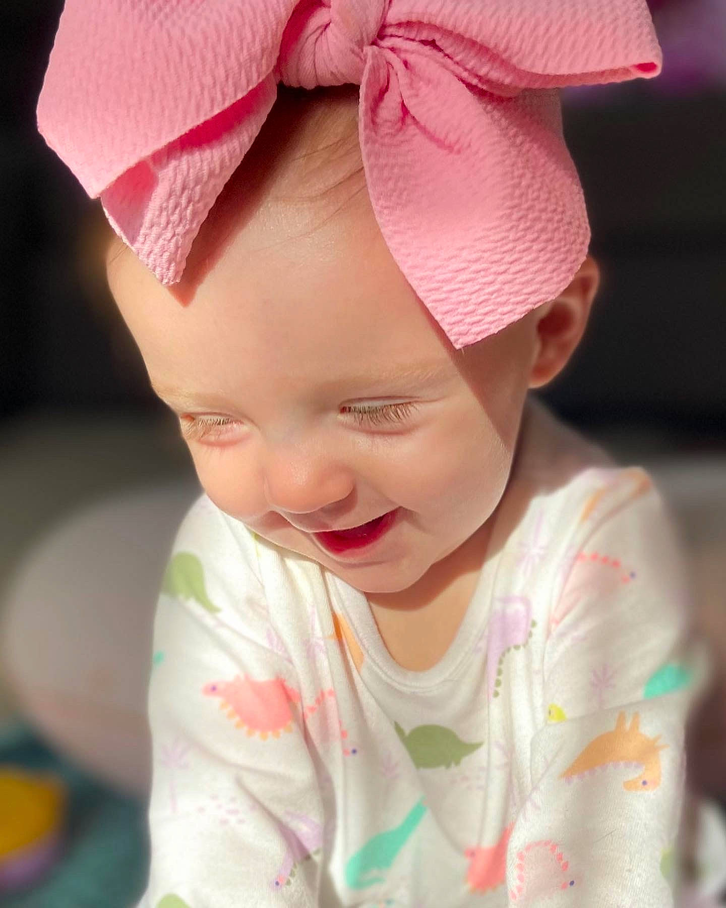 Juliet joined the competition — help win amazing prizes! baby, baby_toddler_clothing, cap, child, chin, cool, eye, eyebrow, face, happy, hat, head, headgear, lip, person, pink, skin, sleeve, smile, toddler