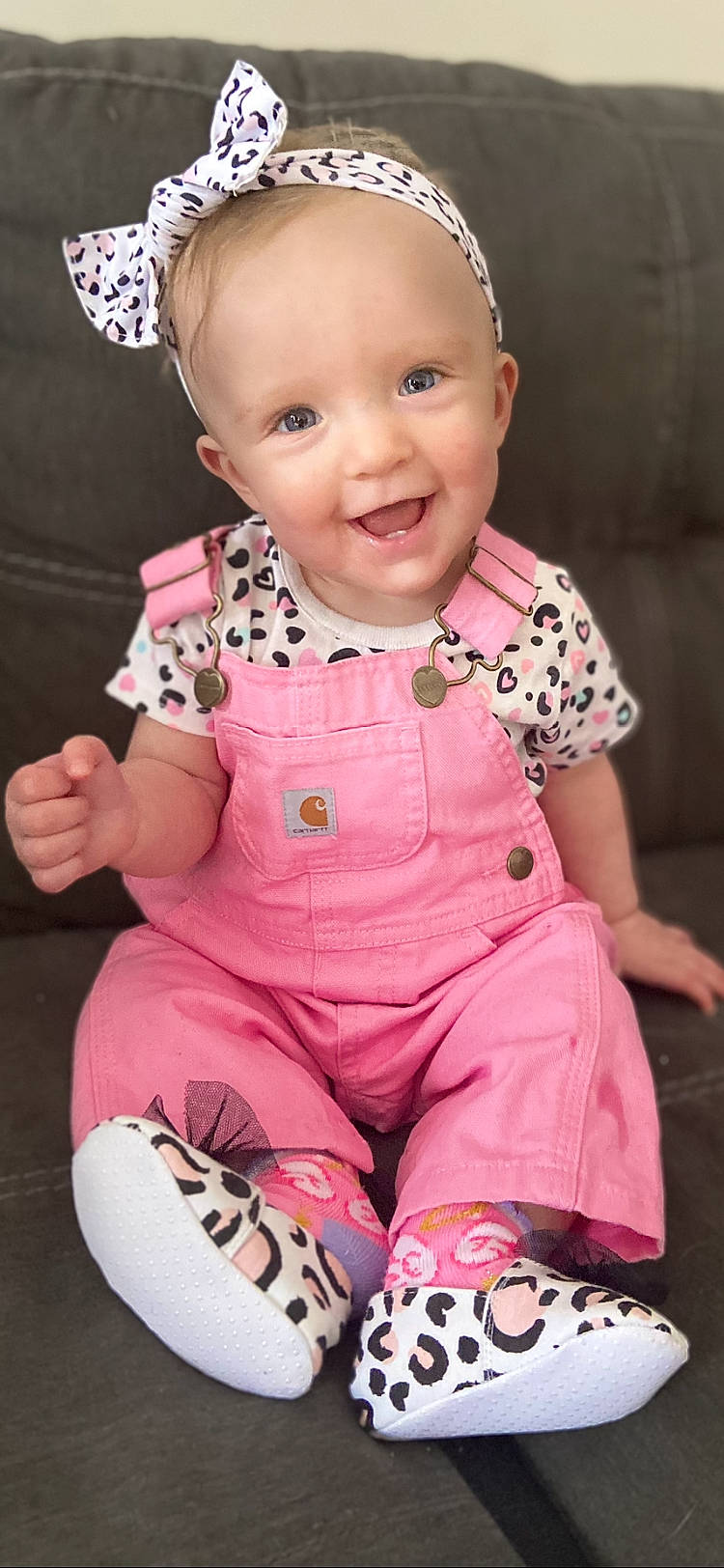 Juliet is registered to the contest to win money with this photo: baby, baby_toddler_clothing, cheek, chin, dress, eye, face, happy, head, iris, joy, lip, magenta, people, person, pink, product, skin, sleeve, smile