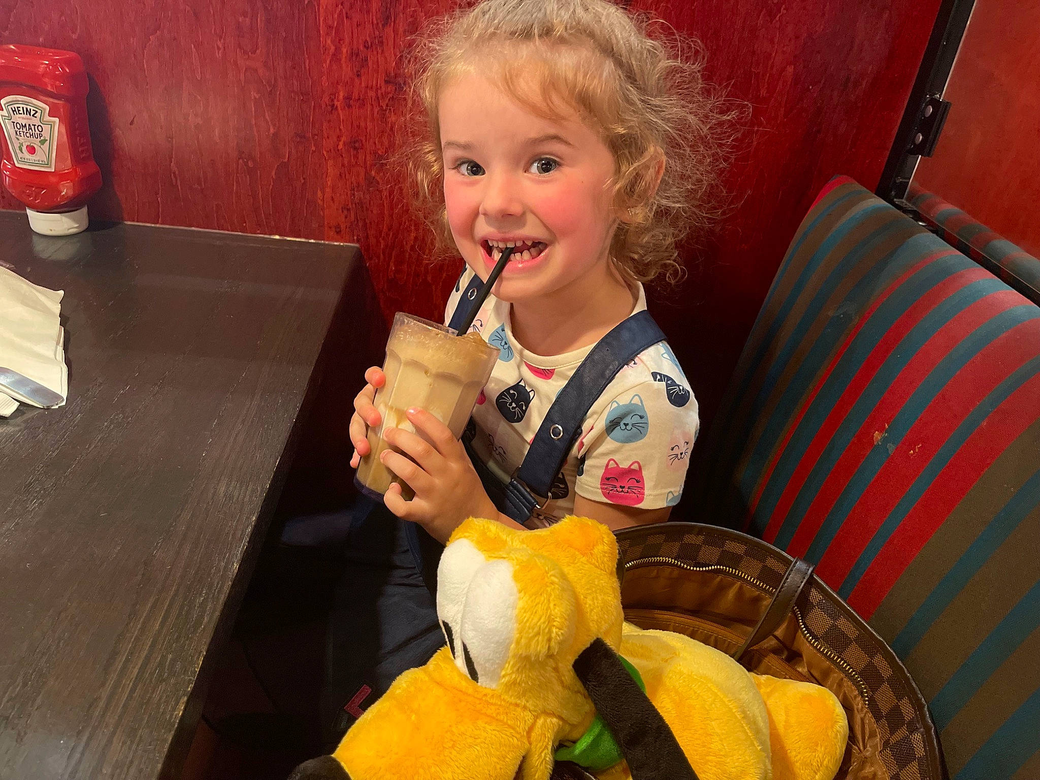 Giavonna joined the competition — help win amazing prizes! baby, chair, cheek, child, comfort_food, eye, face, food, food_craving, fun, happy, head, joy, junk_food, person, sitting, smile, table, tableware, thumb