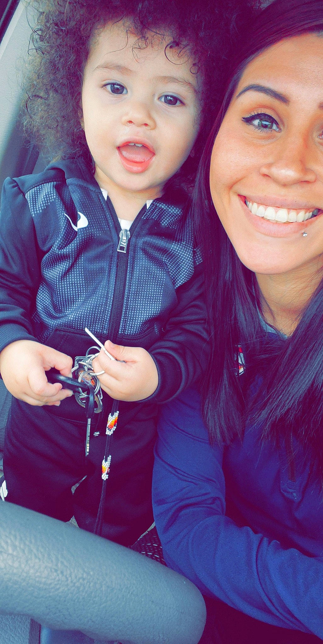 Marcelo is registered to the contest to win money with this photo: black_hair, brown_hair, child, face, friendship, fun, glasses, happy, head, joy, lip, people, person, photography, play, selfie, smile