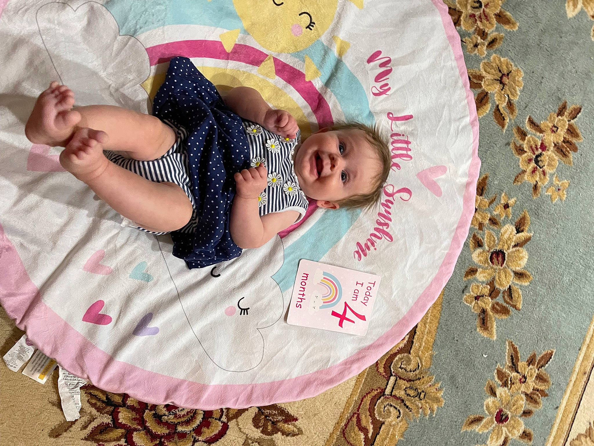 Annabella is registered to the contest to win money with this photo: baby, baby_products, baby_sleeping, baby_toddler_clothing, bed, bedding, bedtime, child, comfort, fun, happy, human_body, leisure, linens, magenta, pattern, person, pink, textile, thigh