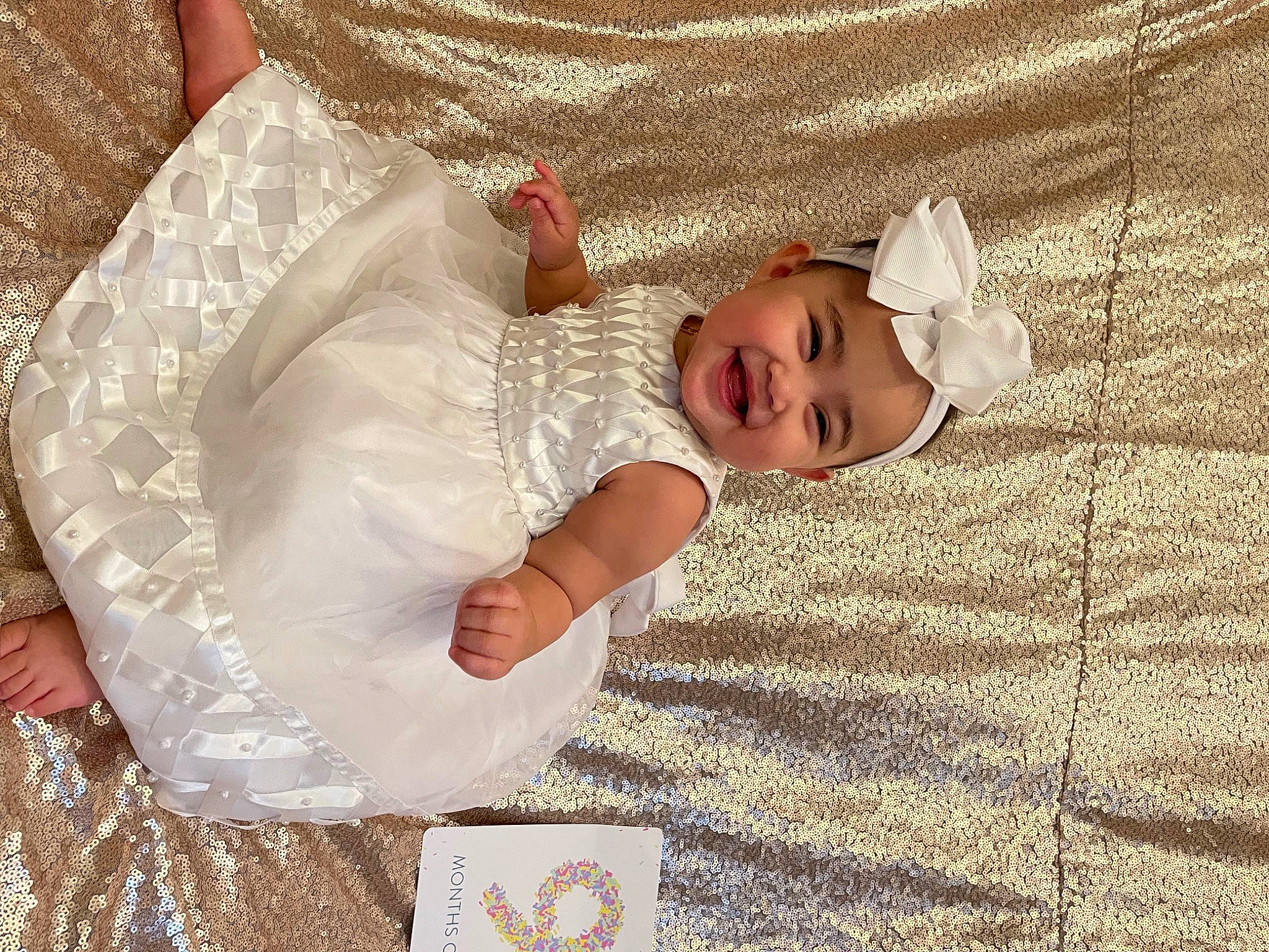 Kaelani joined the competition — help win amazing prizes! baby, baby_products, baby_sleeping, baby_toddler_clothing, child, comfort, dress, embellishment, fashion_accessory, flooring, grass, happy, headwear, joy, linens, pattern, person, skin, sleep, sleeve