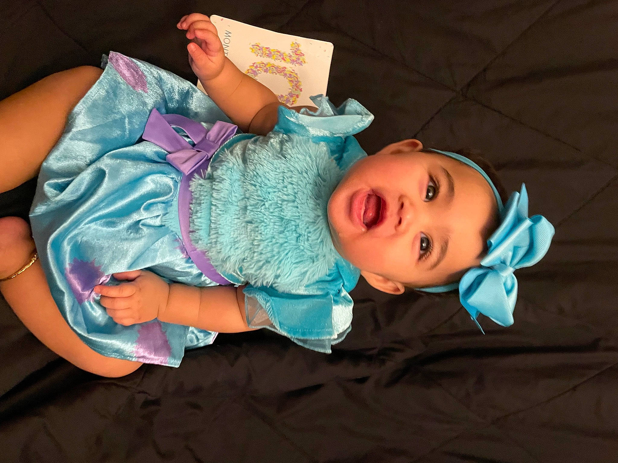 Kaelani joined the competition — help win amazing prizes! abdomen, baby, baby_products, baby_toddler_clothing, cheek, child, comfort, fun, happy, hat, leg, mouth, pattern, person, product, room, skin, smile, thigh, toddler