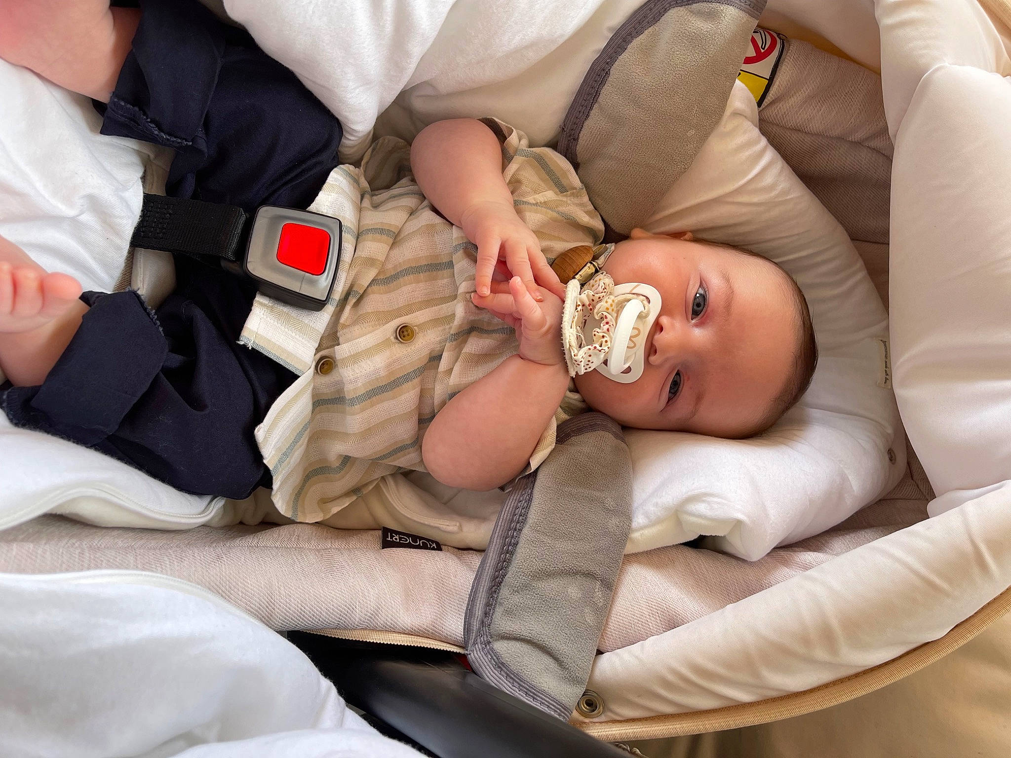 Andrew participe au concours pour gagner de l'argent avec cette photo : baby, baby_products, baby_sleeping, baby_toddler_clothing, child, comfort, event, gesture, glasses, health_care, hospital, medical, medical_equipment, medical_procedure, person, room, service, sleep, sleeve, toddler