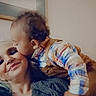 Dj .. joined the competition — help win amazing prizes! accessories, animal, baby, canine, clothing, dog, face, glasses, happy, head, indoors, kissing, pants, people, person, photography, portrait, romantic, smile, sunglasses
