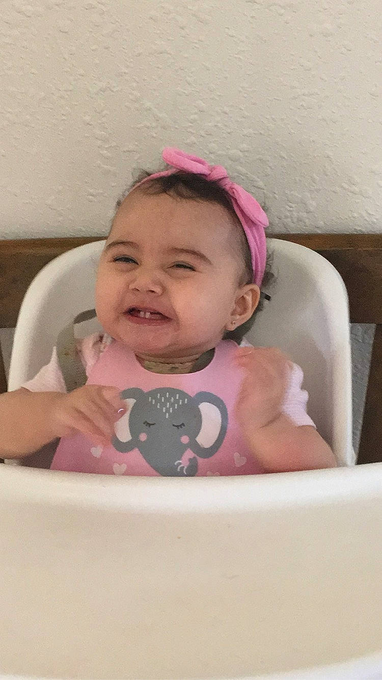 Aylin is registered to the contest to win money with this photo: baby, bathing, bathtub, child, person, pink, skin, toddler