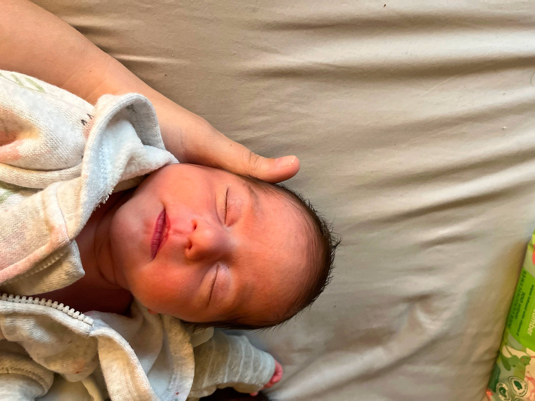 Mariana joined the competition — help win amazing prizes! baby, baby_products, baby_sleeping, baby_toddler_clothing, bedtime, cheek, child, comfort, grass, head, human_body, linens, nap, nose, pattern, person, skin, sleep, sleeve, toddler