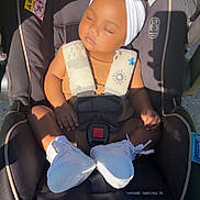 Zyilah joined the competition — help win amazing prizes! adorable, baby, car_seat, child, comfort, cute, fashion, headband, infant, outdoor, peaceful, portrait, resting, safety_harness, seat_belt, sleeping, summer, sunlight, toddler, white_shoes