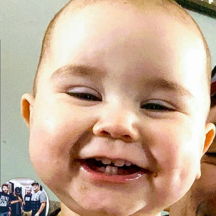 Anais is registered to the contest to win money with this photo: baby_making_funny_faces, blurred, cheek, child, chin, close_up, eyebrow, face, facial_expression, forehead, happy, head, jaw, joy, laugh, lip, mouth, nose, organ, person