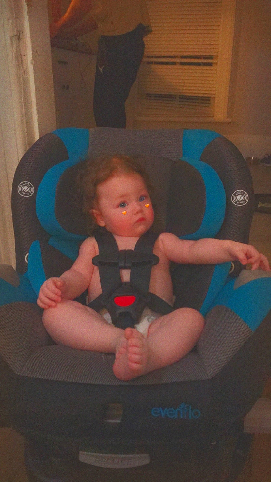 Rae-lynn is registered to the contest to win money with this photo: chair, child, comfort, electric_blue, flash_photography, flooring, foot, fun, hairstyle, human_leg, knee, lap, leisure, magenta, person, purple, recreation, room, sitting, thigh