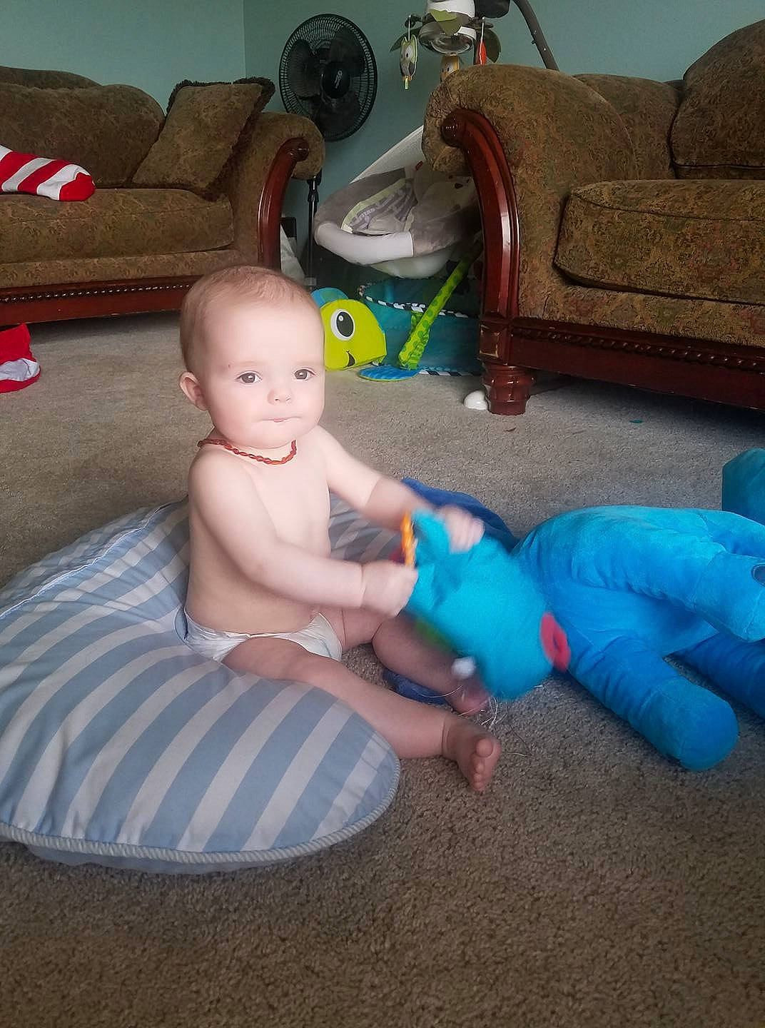 Mark joined the competition — help win amazing prizes! bedtime, blue, child, day, eye, floor, flooring, fun, girl, hand, infant, leg, person, play, product, sitting, skin, toddler, toy, vacation