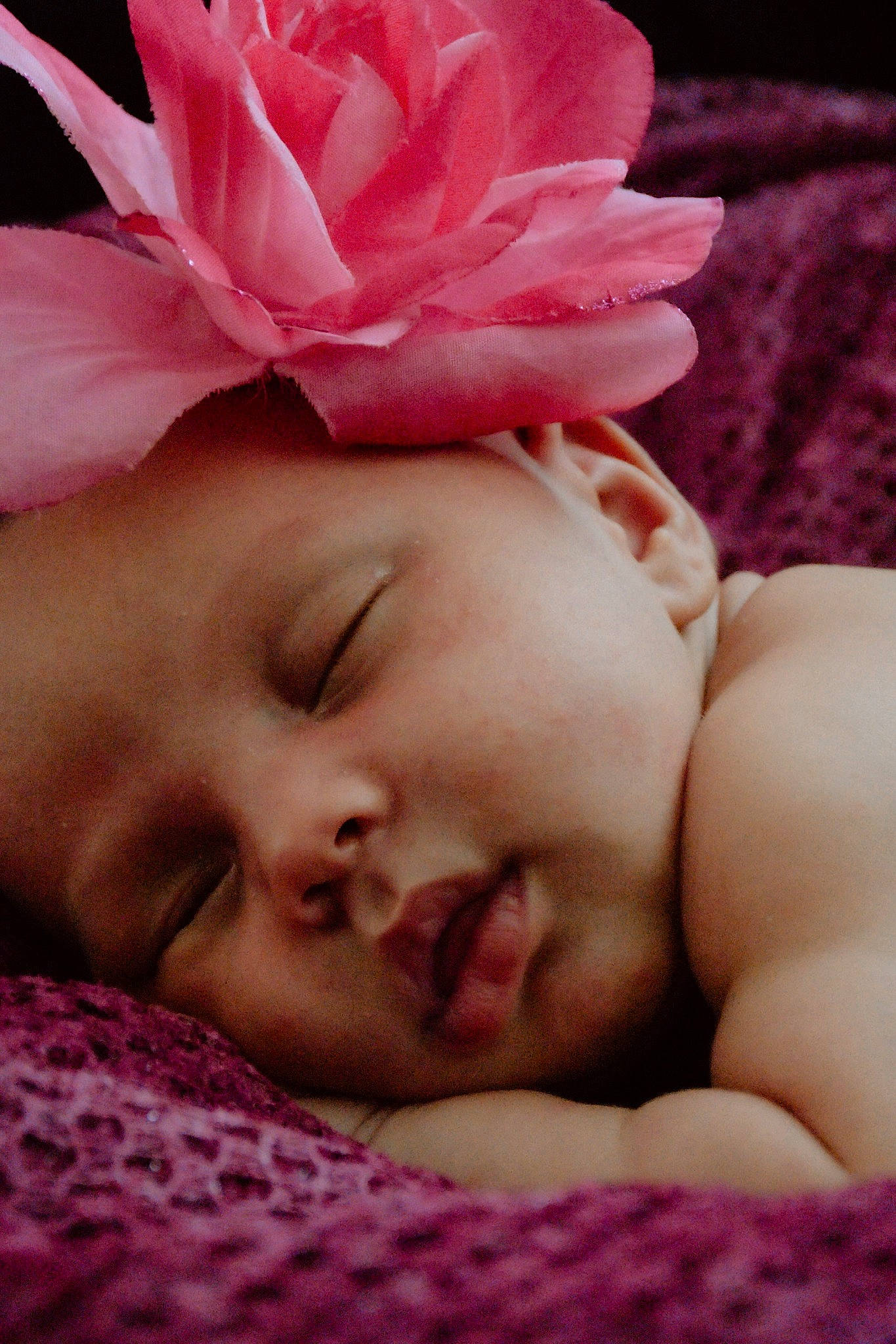 Zariah joined the competition — help win amazing prizes! baby, cheek, chin, comfort, eyebrow, eyelash, face, facial_expression, finger, flower, forehead, happy, head, lip, mouth, muscle, person, pink, skin, smile