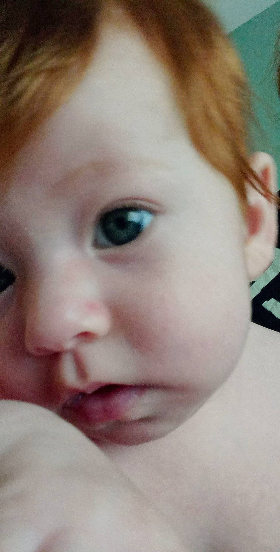 Evalina is registered to the contest to win money with this photo: baby, blond, cheek, chin, close_up, ear, eye, eyebrow, eyelash, forehead, gesture, hairstyle, happy, iris, lip, mouth, nose, person, skin, smile