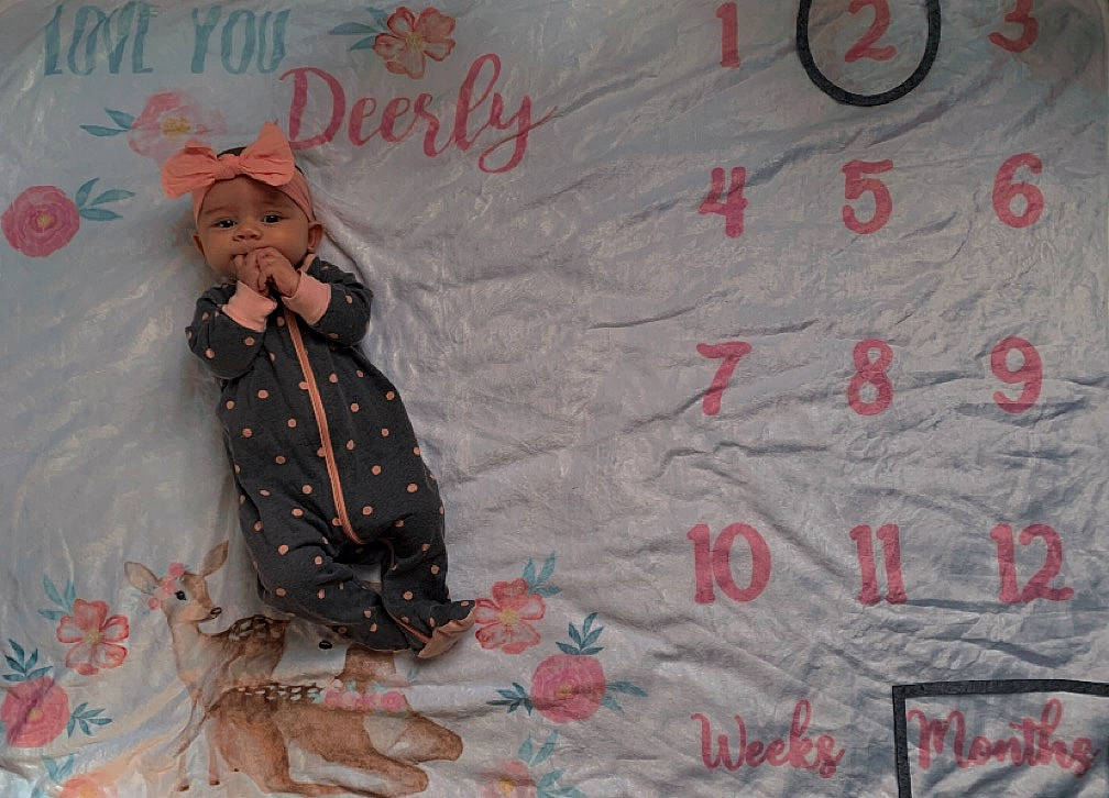 Everleigh is registered to the contest to win money with this photo: art, child, design, font, handwriting, happy, headwear, linens, magenta, paper, paper_product, pattern, peach, person, pink, product, room, t_shirt, textile, tree