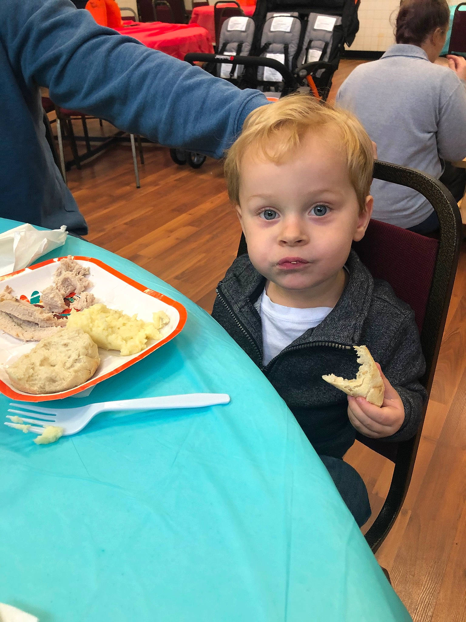 Henry joined the competition — help win amazing prizes! child, comfort_food, cuisine, food, person, toddler