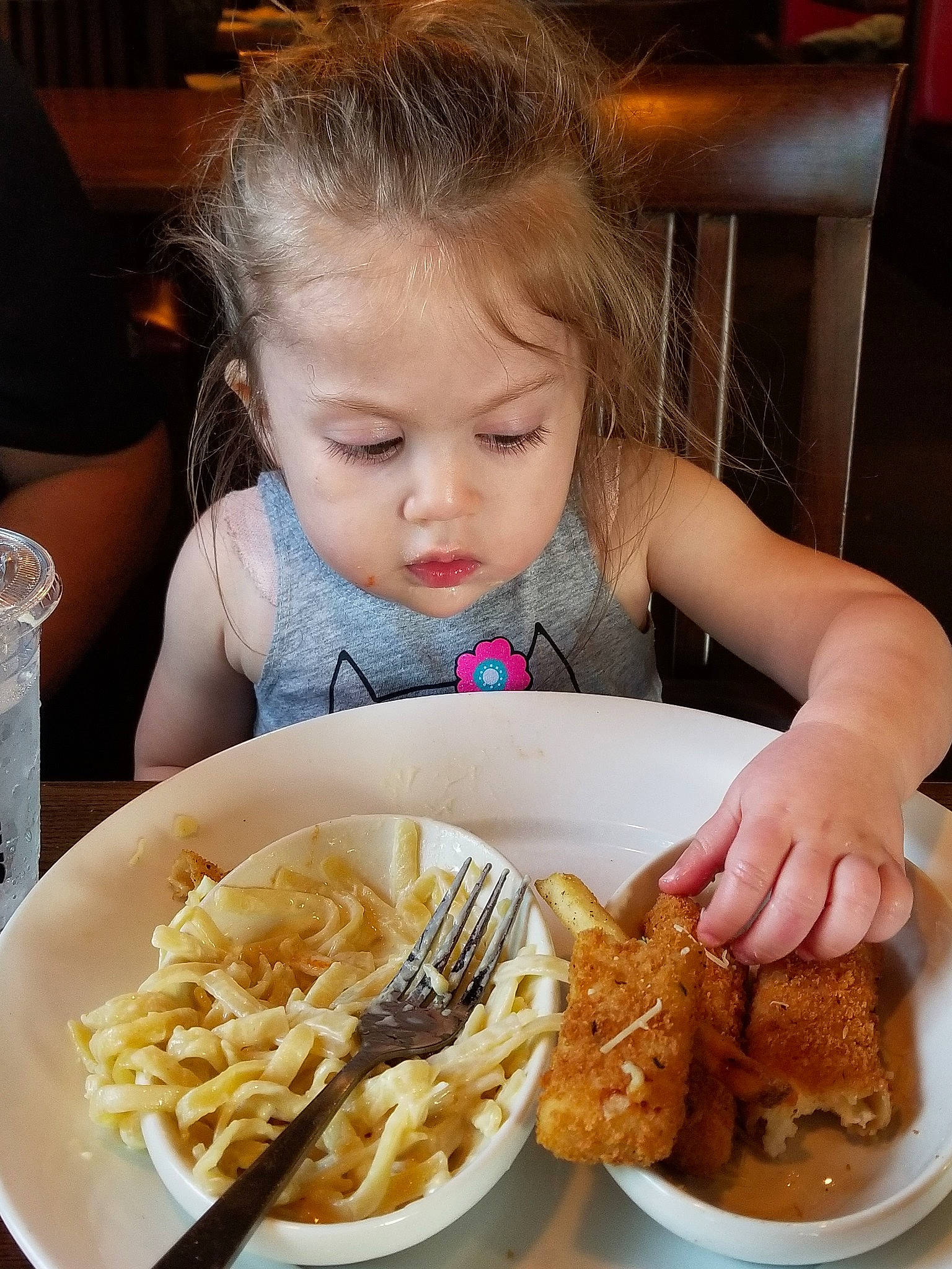 Haley joined the competition — help win amazing prizes! american_food, breakfast, brunch, child, comfort_food, cuisine, dish, eating, fast_food, food, fried_food, ingredient, junk_food, kids_meal, lunch, meal, mongolian_food, person, side_dish, toddler