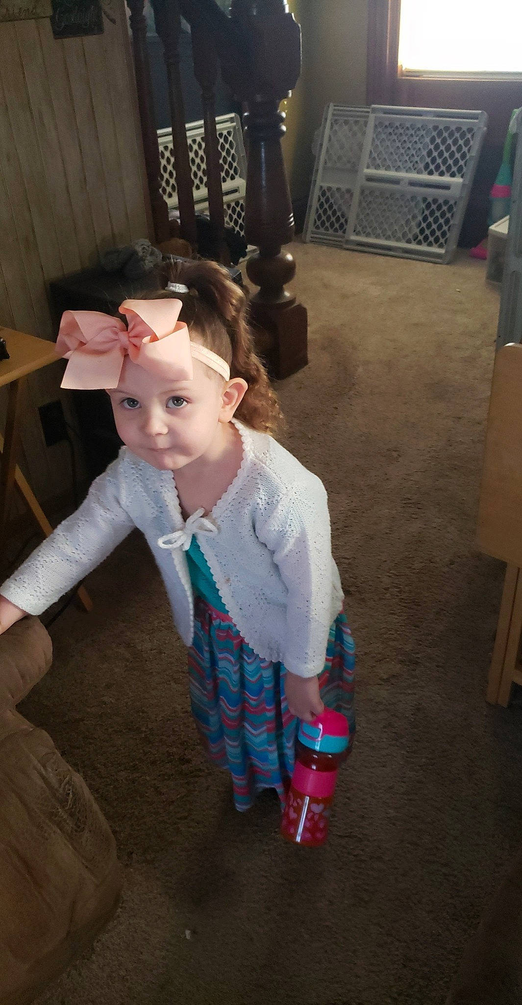 Navayah is registered to the contest to win money with this photo: chair, child, event, eyewear, floor, flooring, fun, fur, hairstyle, happy, joint, leisure, pattern, person, play, sitting, sleeve, smile, standing, toddler