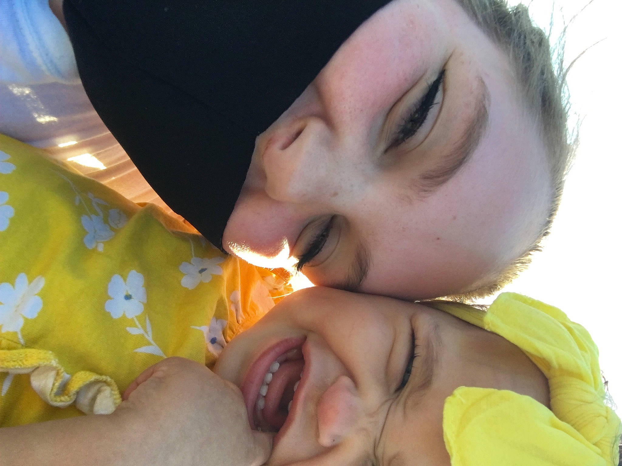 Kamari is registered to the contest to win money with this photo: baby, cheek, chin, ear, eye, eyebrow, eyelash, facial_expression, gesture, happy, head, headwear, iris, lip, mouth, neck, nose, organ, people_in_nature, person