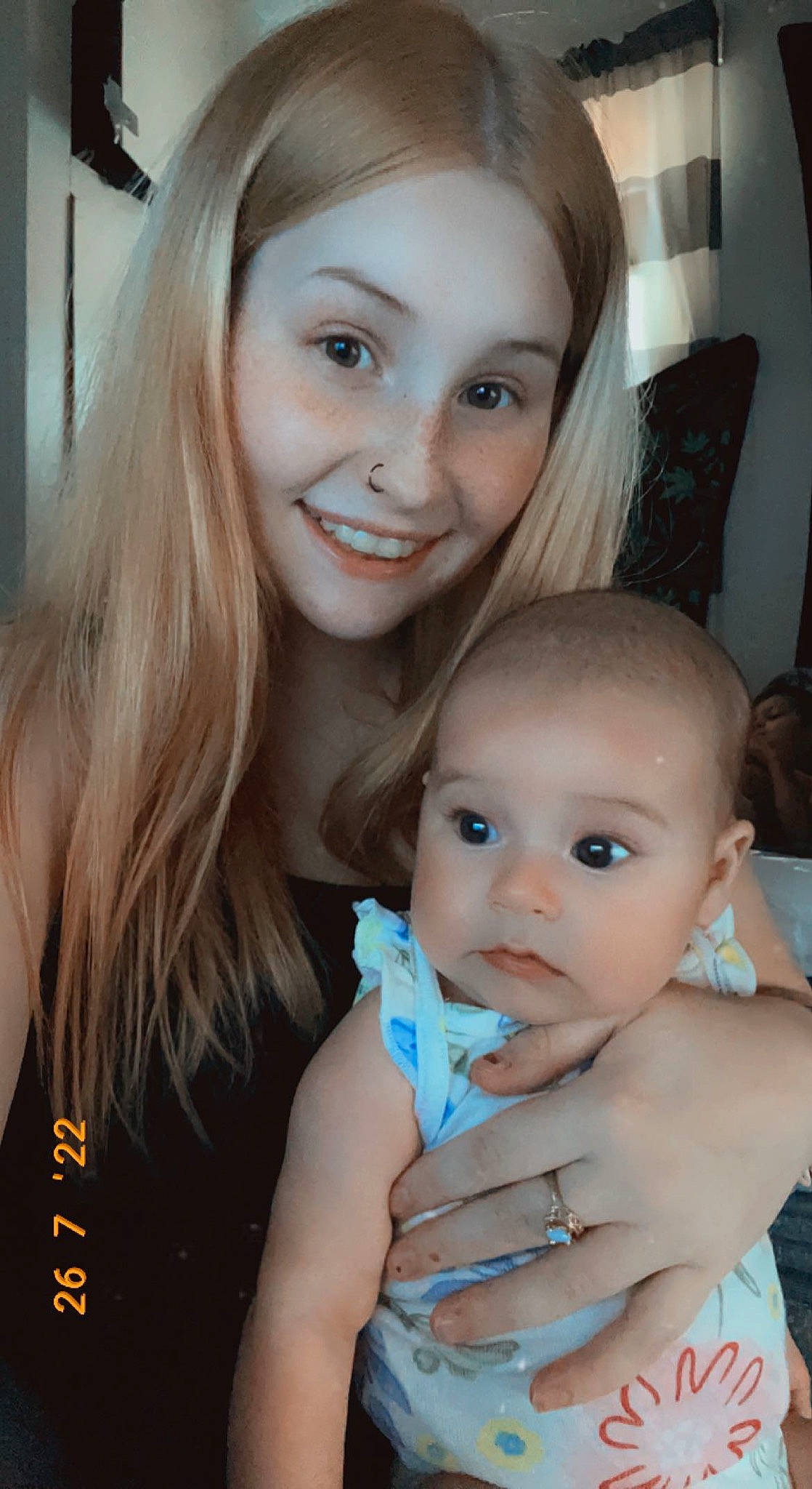 Nevaeh is registered to the contest to win money with this photo: baby, cheek, chin, eye, eyebrow, eyelash, face, facial_expression, finger, flash_photography, gesture, hairstyle, happy, iris, joy, lip, mouth, nose, organ, person