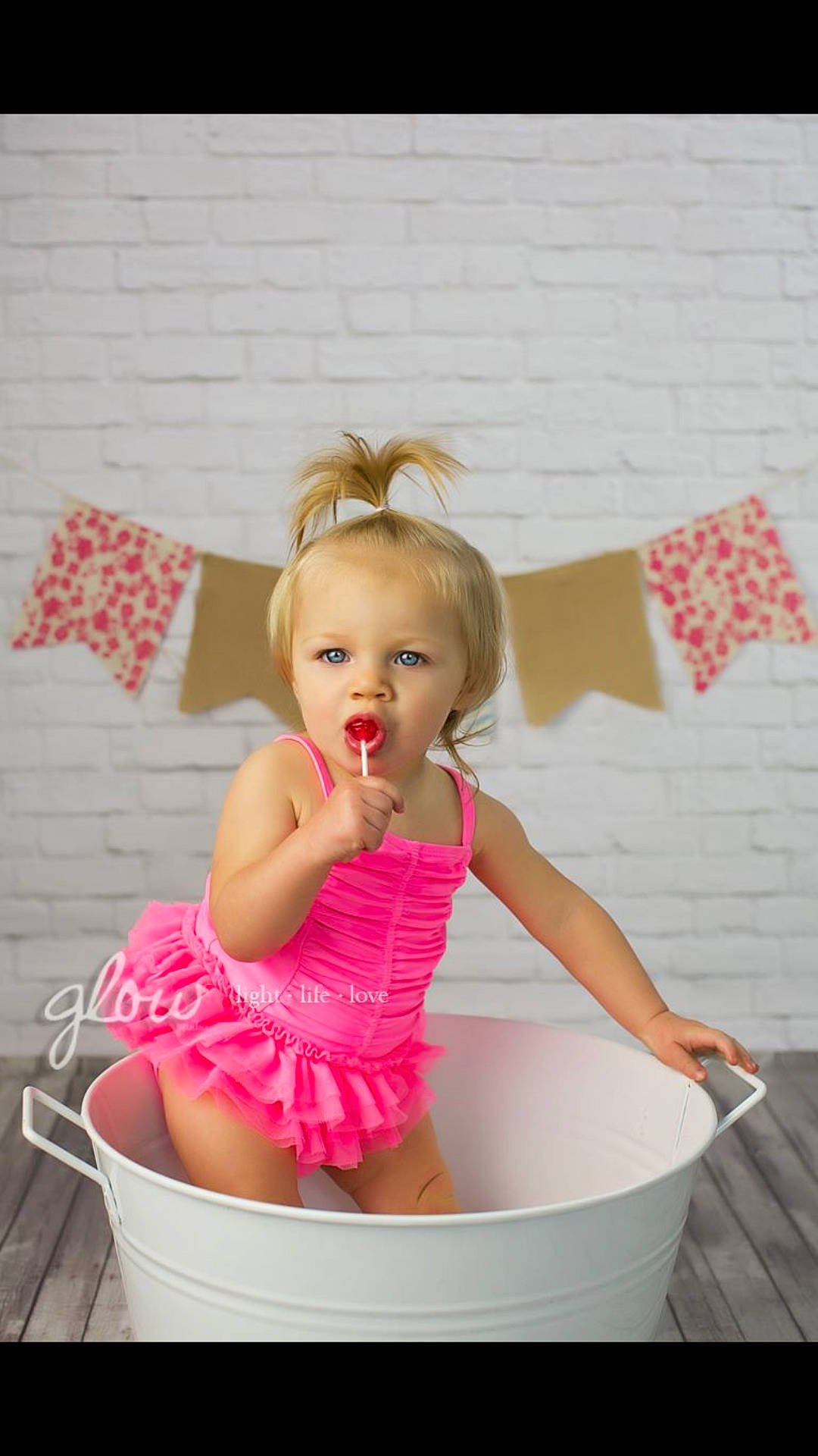 Emerson is registered to the contest to win money with this photo: child, fun, girl, infant, person, pink, toddler