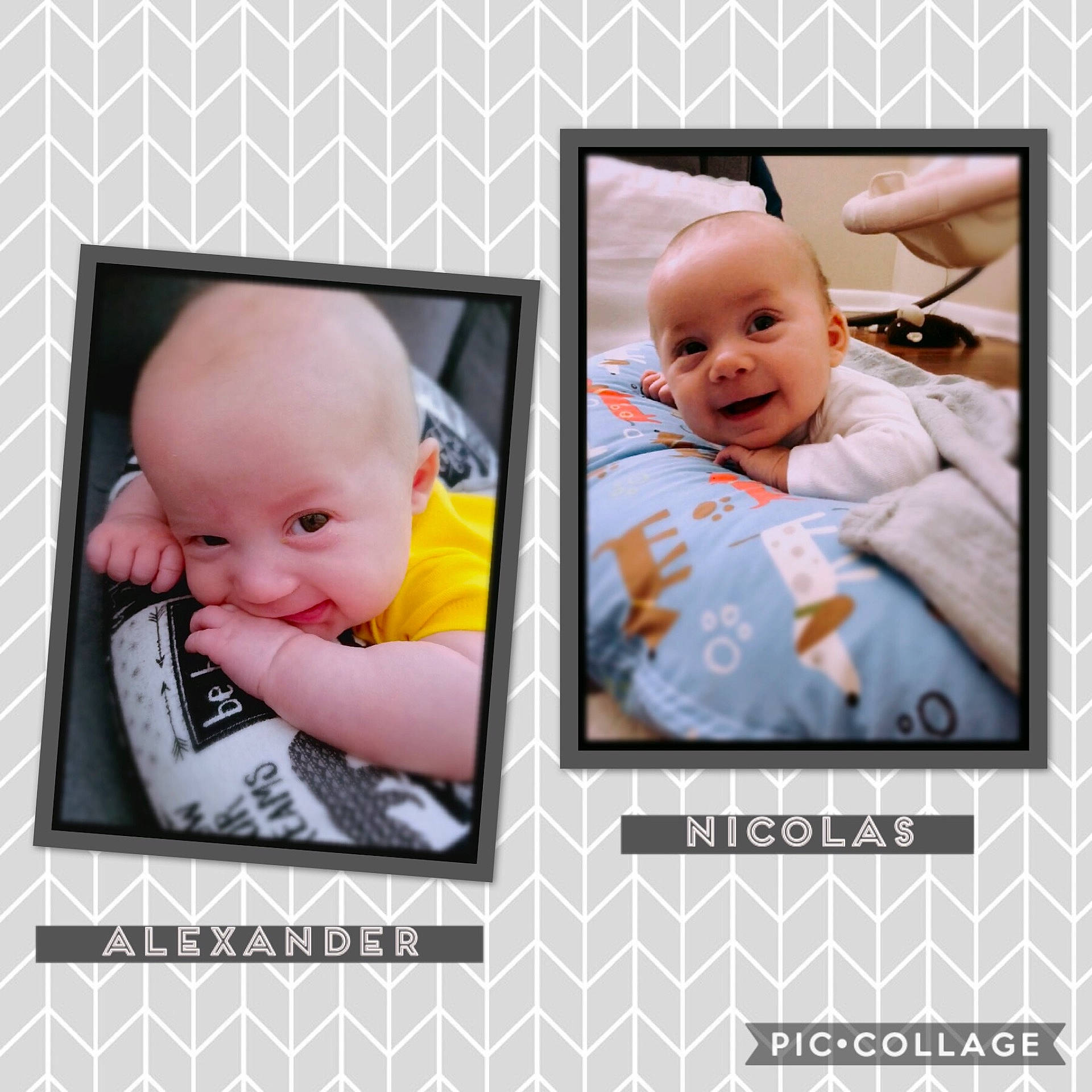 Alexander And Nicolas joined the competition — help win amazing prizes! child, collage, infant, material, person, photo_caption, photograph, picture_frame, product, toddler