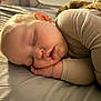 Xaiden joined the competition — help win amazing prizes! baby, sleeping, bed, pajamas, blanket, face, child, peaceful, cozy, infant, rest, soft, closeup, skin, hand, mouth, ear, head, warm, indoors