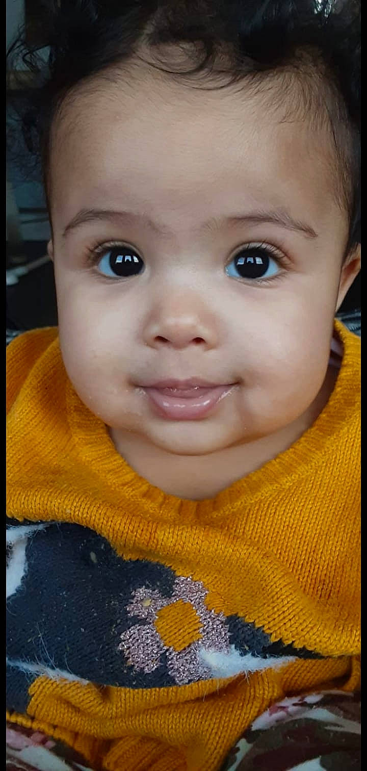 Reign'Amor joined the competition — help win amazing prizes! baby, baby_toddler_clothing, cheek, child, chin, close_up, eye, eyebrow, eyelash, facial_expression, flash_photography, forehead, happy, iris, lip, mouth, nose, person, skin, smile