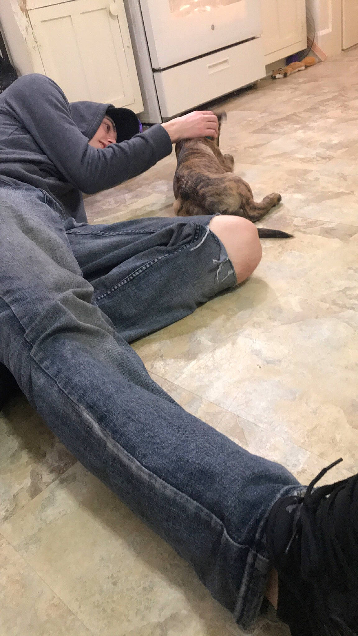 Stella is registered to the contest to win money with this photo: ankle, comfort, denim, foot, human, leather, leg, street_fashion