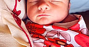 Wrenleigh joined the competition — help win amazing prizes! baby, bed, bedroom, blanket, bodypart, clothing, couch, dress, face, finger, furniture, glove, hand, head, newborn, person, photography, portrait, quilt, sleeping