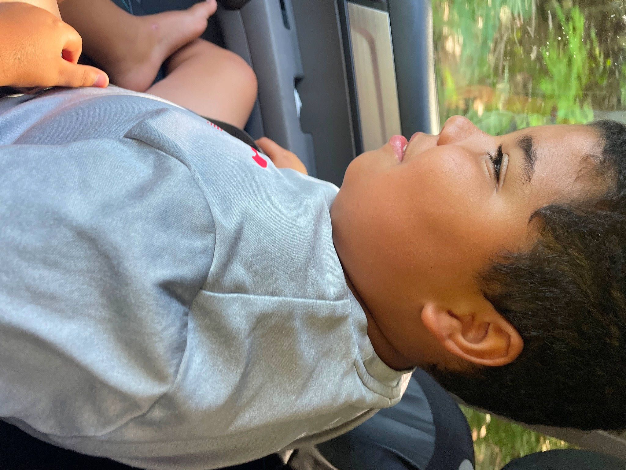 Amari joined the competition — help win amazing prizes! child, cool, elbow, eyelash, family_car, fun, gesture, grass, happy, human_leg, joint, leisure, mouth, nose, person, plant, shoulder, sitting, toddler, vacation