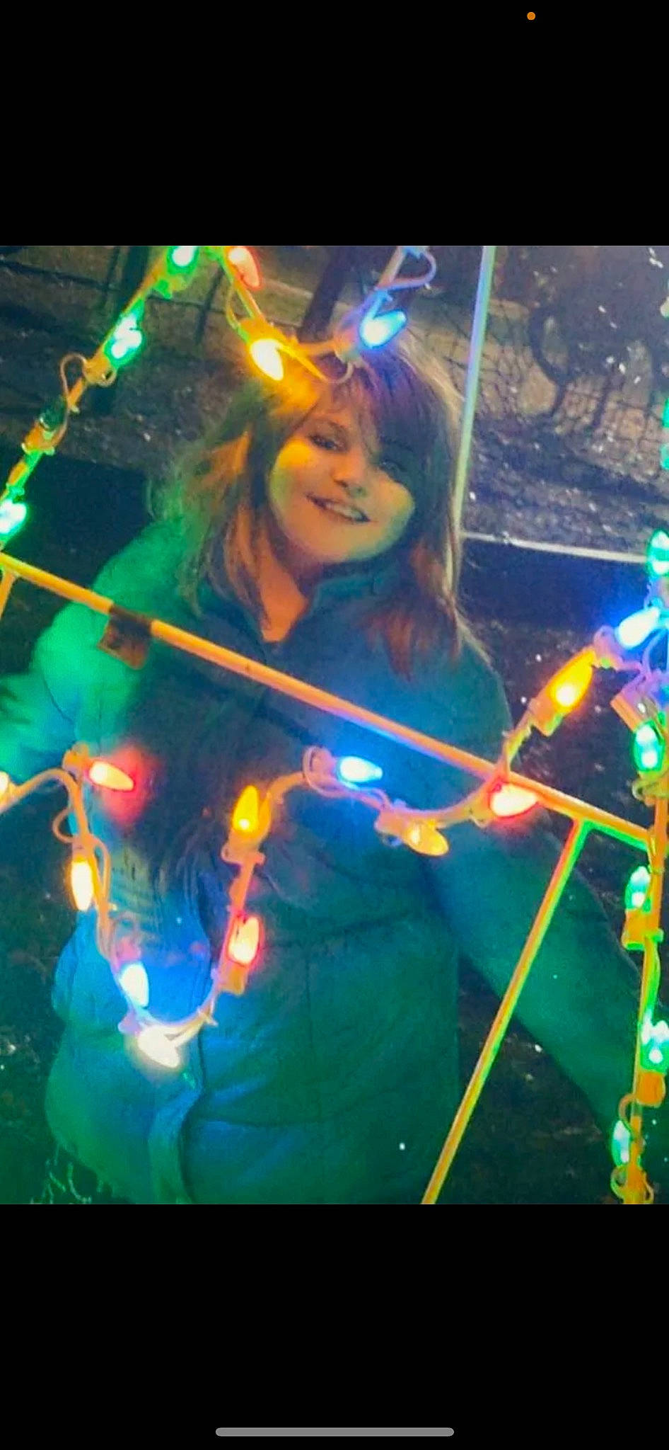 Haylee joined the competition — help win amazing prizes! darkness, electric_blue, electricity, entertainment, event, fun, joy, magenta, music, musician, neon, night, organism, party, performance, person, smile, space, technology, tree