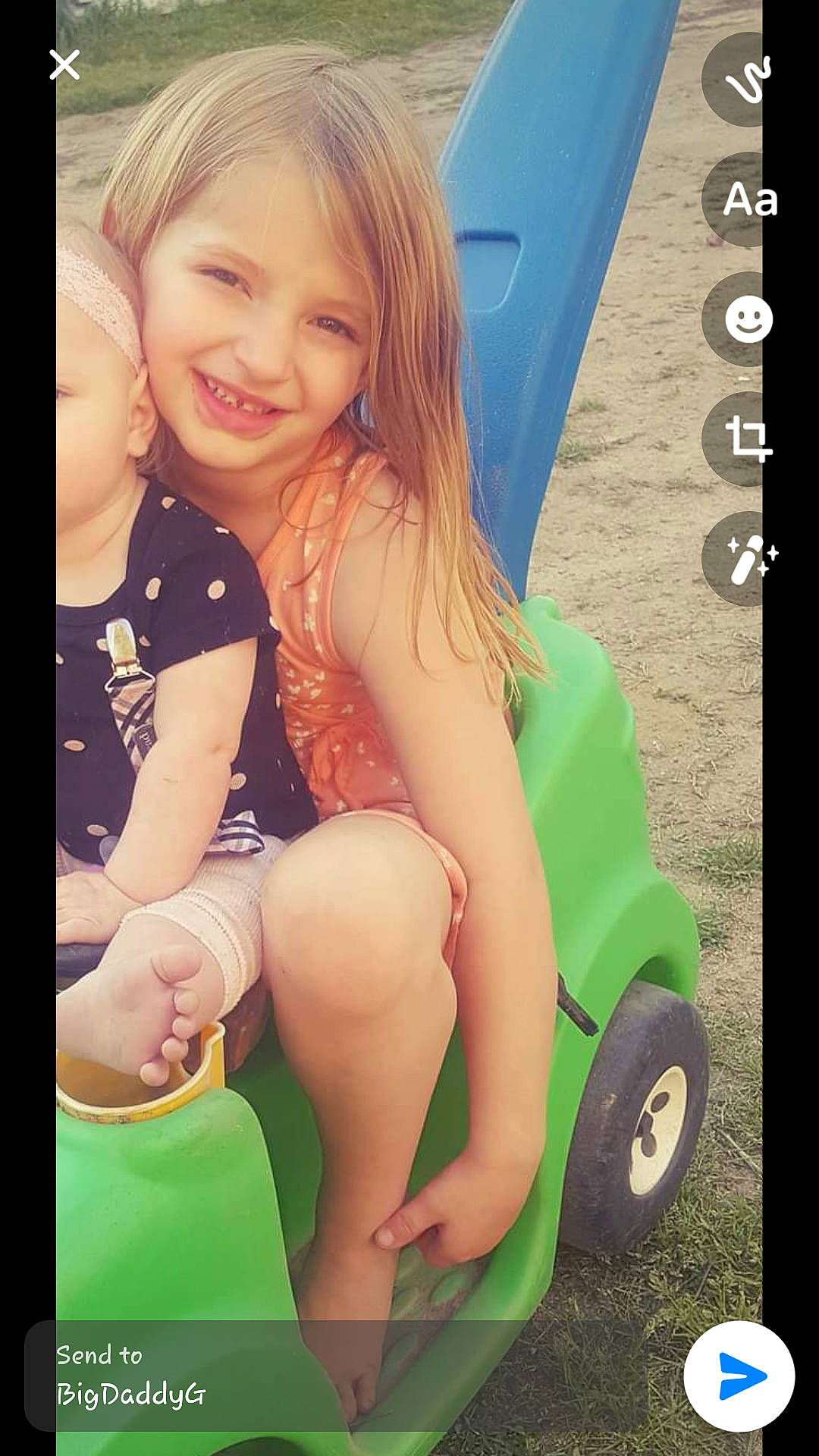 Ryleigh is registered to the contest to win money with this photo: beauty, blond, child, fun, happy, human_leg, joy, leg, person, photography, play, sitting, skin, smile, summer, thigh, toddler