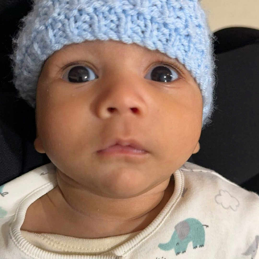 Olvern joined the competition — help win amazing prizes! baby, baseballcap, beanie, bonnet, cap, clothing, couch, cushion, embroidery, face, furniture, glove, hat, head, homedecor, newborn, pattern, person, photography, portrait