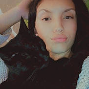 Nemo participe au concours pour gagner de l'argent avec cette photo : beauty, black_hair, brown_hair, cheek, eye, eyebrow, face, forehead, fur, hair, head, lady, lip, long_hair, nose, photography, portrait, selfie, smile
