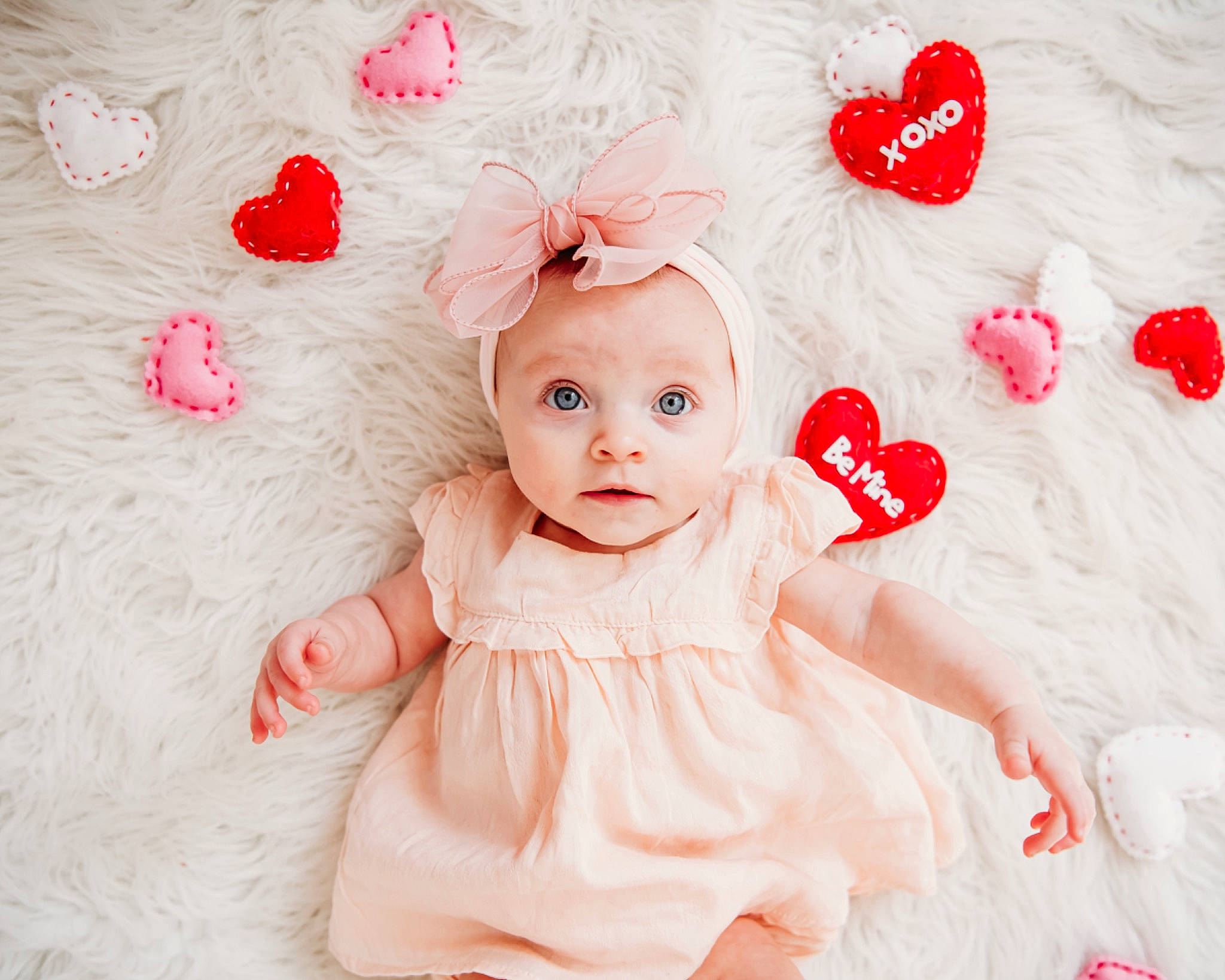 Adalynn is registered to the contest to win money with this photo: baby, baby_toddler_clothing, child, costume_hat, day_dress, embellishment, happy, headwear, magenta, one_piece_garment, pattern, peach, person, petal, pink, product, red, skin, sleeve, textile