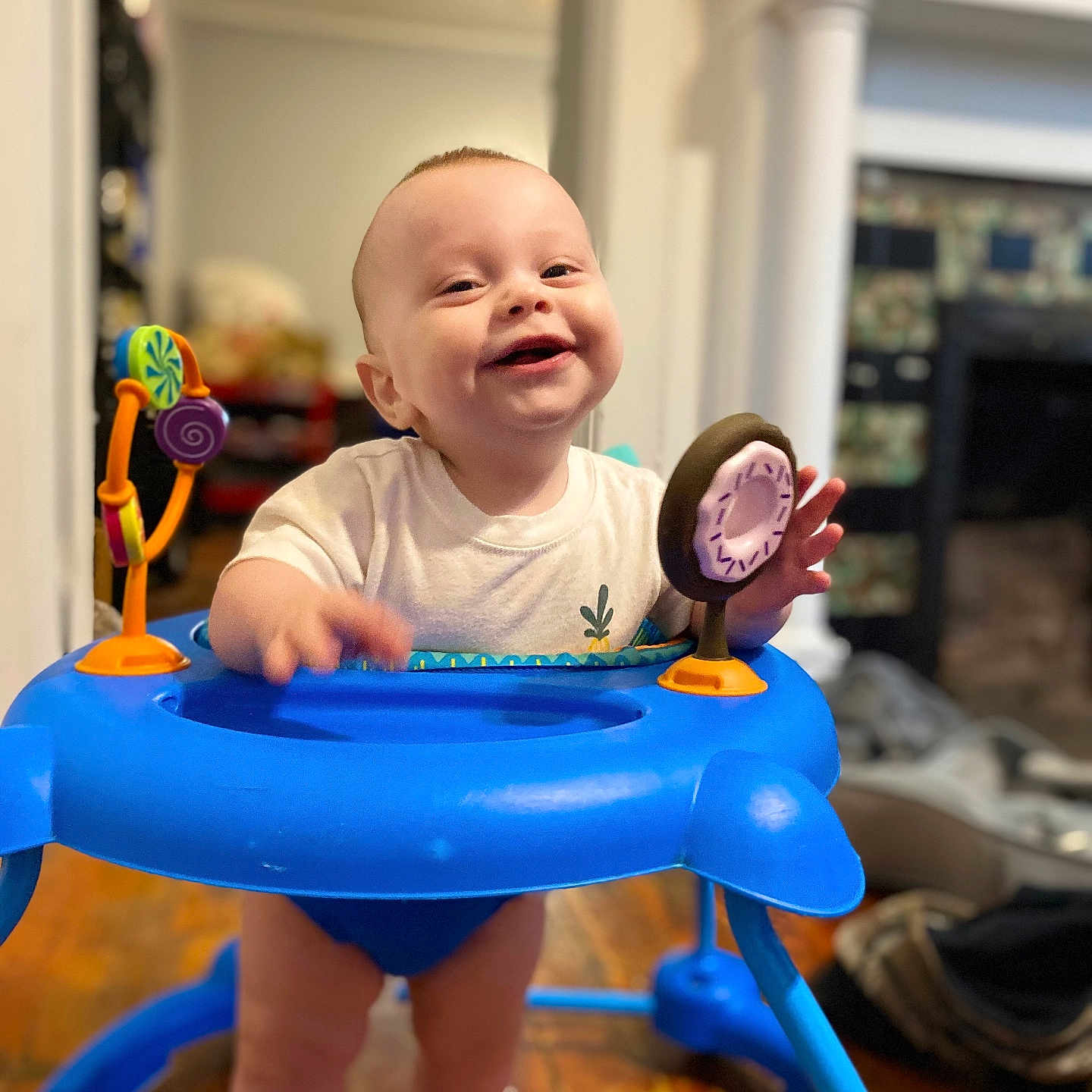 Linken joined the competition — help win amazing prizes! architecture, baby, babylaughing, building, chair, face, furniture, happy, head, indoors, laughing, livingroom, person, photography, plant, portrait, pottedplant, room, smile, table