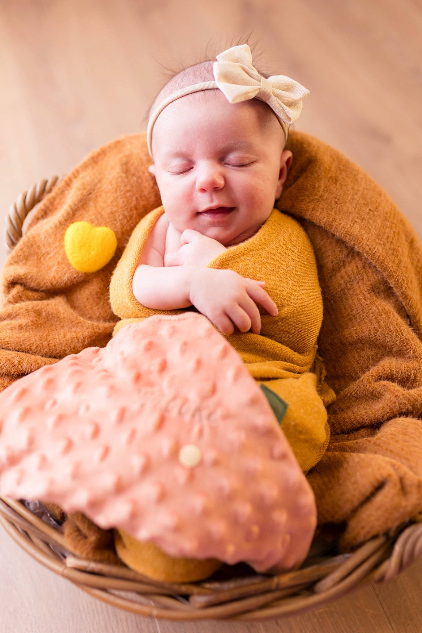 Brooke participe au concours pour gagner de l'argent avec cette photo : baby, baby_sleeping, baby_toddler_clothing, beauty, cheek, child, comfort, facial_expression, finger, happy, headgear, human, linens, outerwear, person, pink, sitting, skin, sleeve, thumb