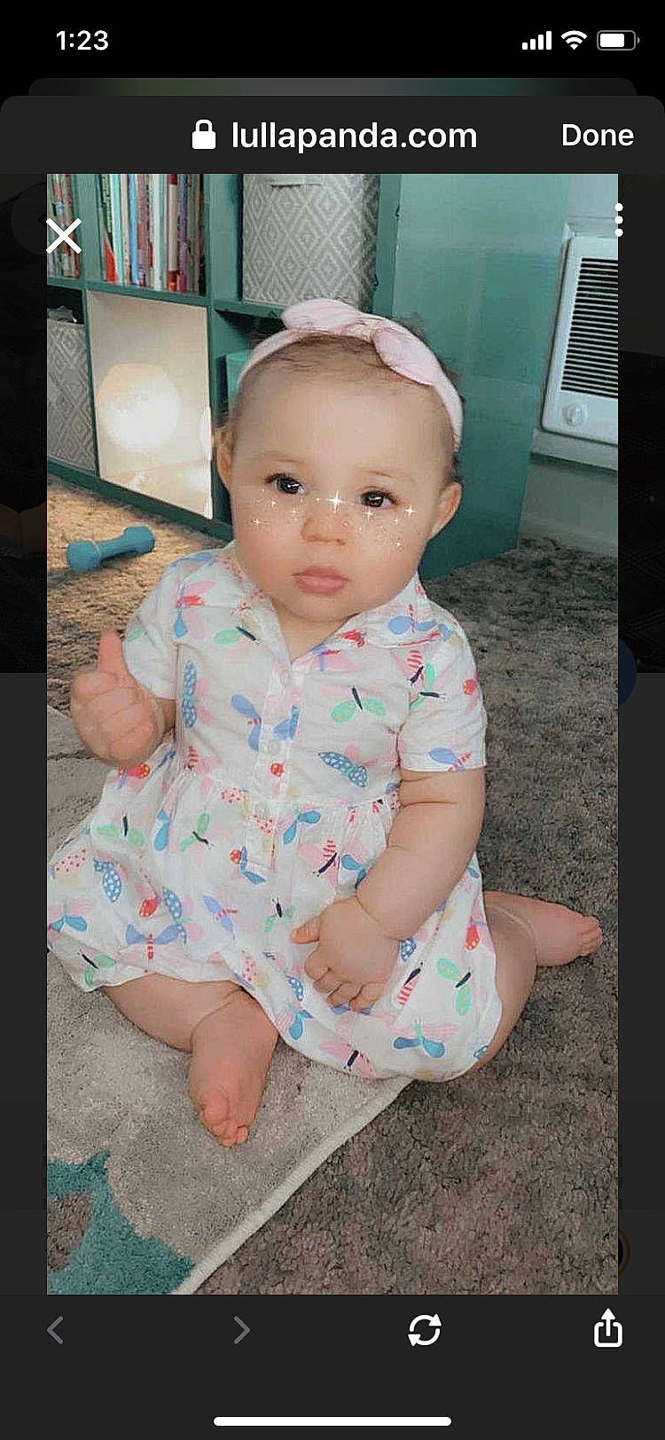 Alaysia joined the competition — help win amazing prizes! baby, baby_toddler_clothing, cheek, child, eye, face, head, person, sitting, skin, toddler