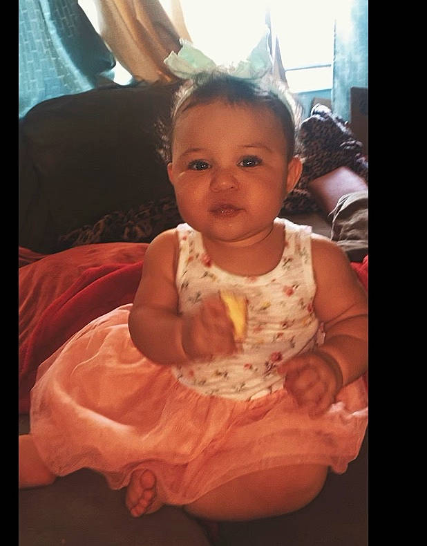 Alaysia is registered to the contest to win money with this photo: baby, beauty, cheek, child, chin, eye, face, facial_expression, forehead, fun, head, human, iris, lip, nose, person, pink, skin, smile, snapshot