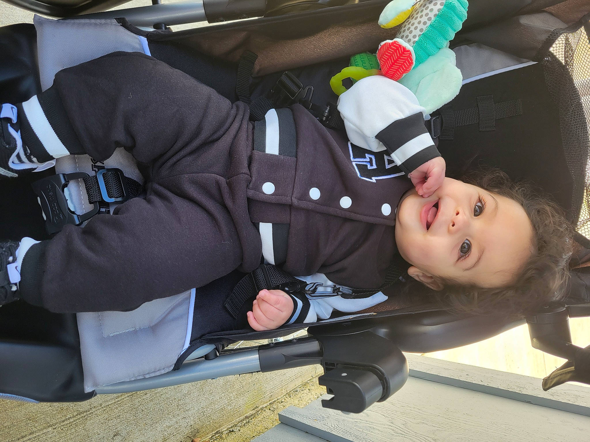 Jacomus Jameson Mclemore joined the competition — help win amazing prizes! auto_part, automotive_exterior, baby, baby_carriage, baby_products, baby_toddler_clothing, car_seat, carmine, child, comfort, headgear, person, personal_protective_equipment, toddler