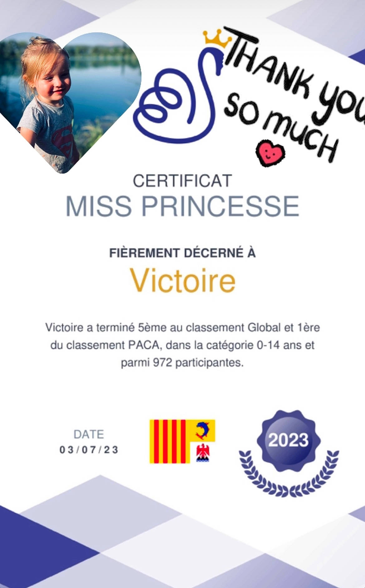 Victoire participe au concours pour gagner de l'argent avec cette photo : advertising, brand, circle, electric_blue, font, graphic_design, graphics, logo, online_advertising, person, poster, screenshot
