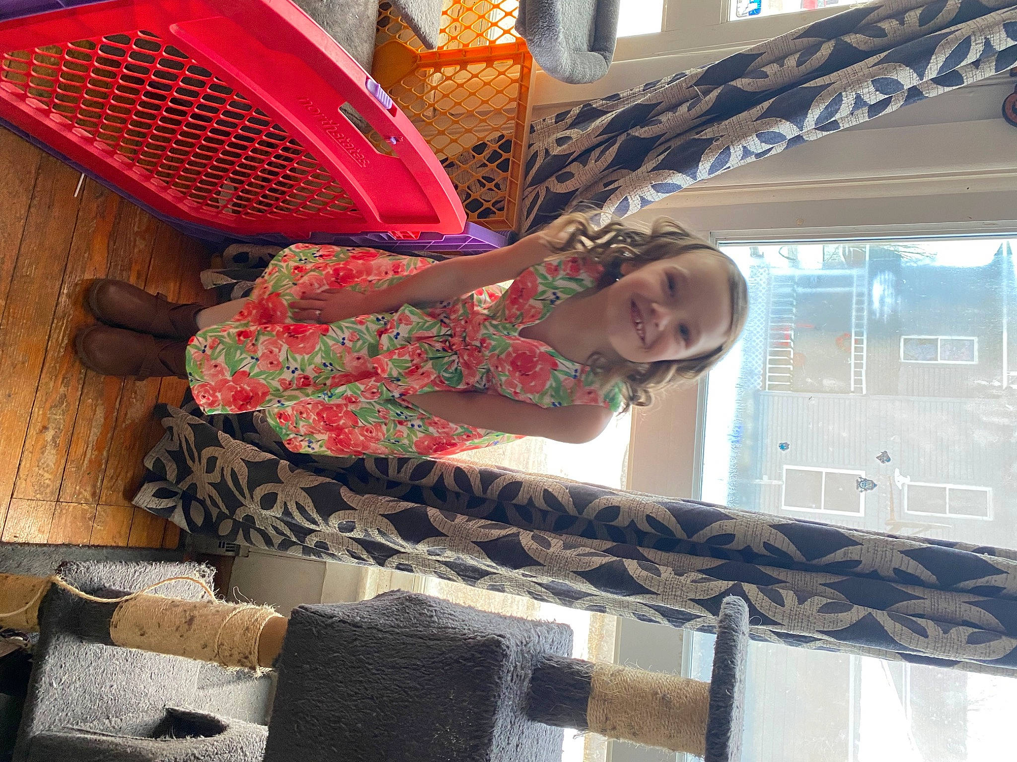 Arya joined the competition — help win amazing prizes! automotive_tire, comfort, eyewear, fashion_accessory, flooring, human_leg, joy, leg, leisure, light, line, magenta, metal, pattern, person, red, sandal, textile, thigh, tints_and_shades