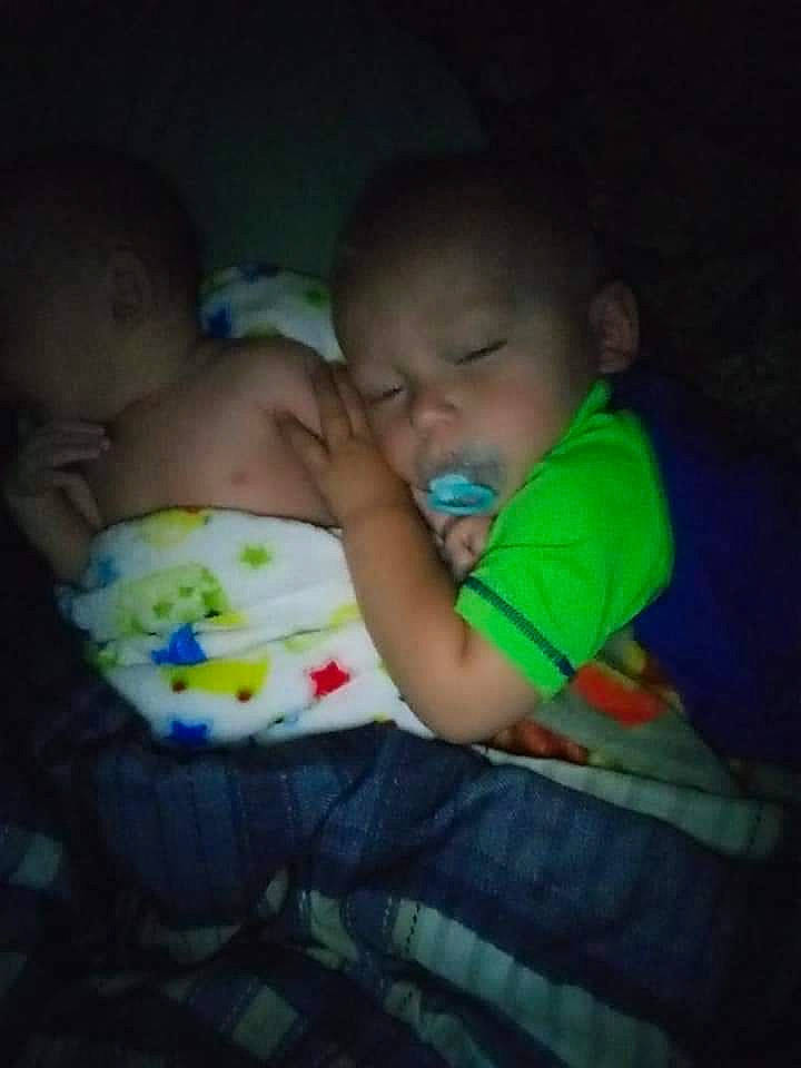 Braxtyn is registered to the contest to win money with this photo: baby, bedtime, cheek, child, eye, face, fun, hand, human, interaction, love, mouth, nap, night, nose, person, skin, sky, sleep, smile