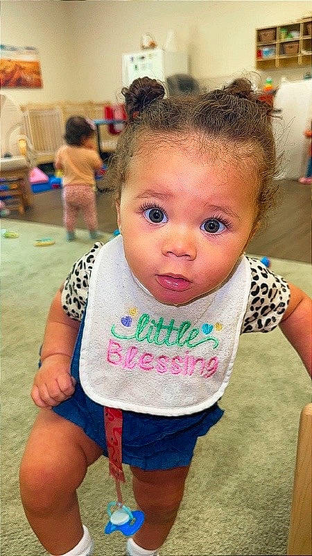 Kaliyah joined the competition — help win amazing prizes! baby, baby_toddler_clothing, cheek, chest, child, ear, eyelash, face, flooring, fun, happy, iris, leisure, nose, person, shorts, skin, sleeve, t_shirt, toddler