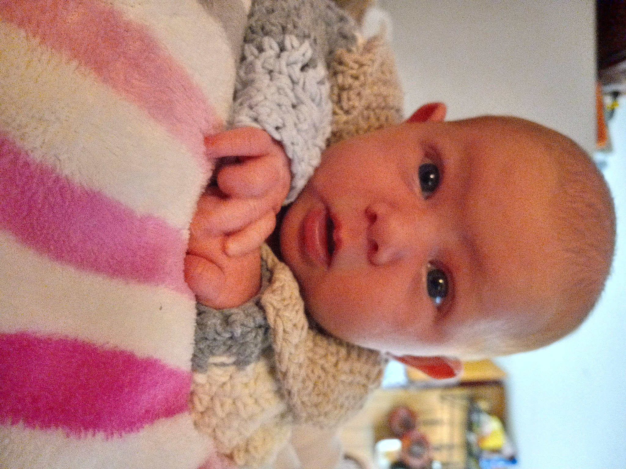 Emmeline is registered to the contest to win money with this photo: arm, baby, baby_sleeping, cheek, child, comfort, ear, eye, eyelash, finger, gesture, iris, lip, nail, neck, nose, person, skin, textile, thumb