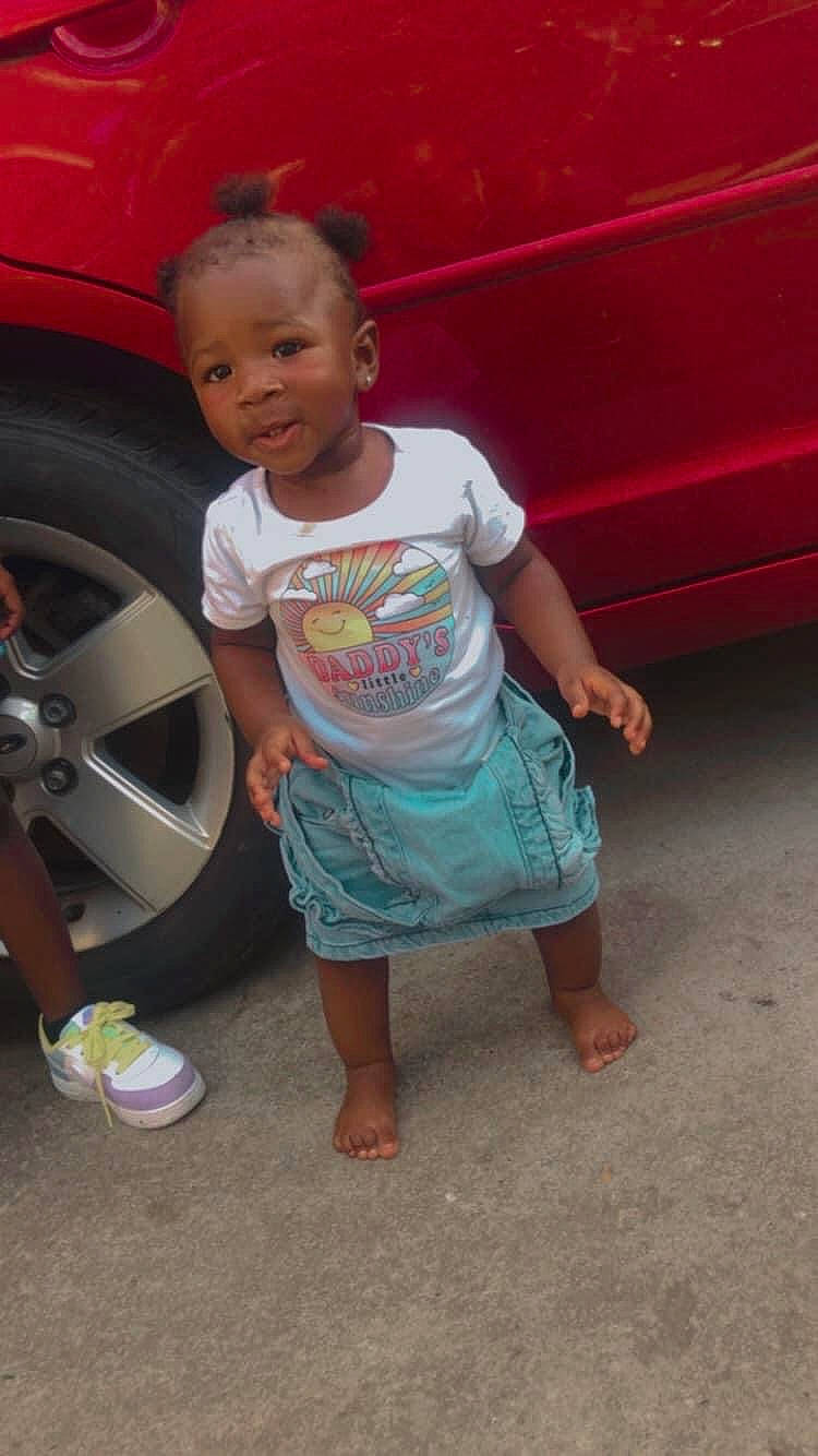 Dior joined the competition — help win amazing prizes! automotive_exterior, automotive_lighting, automotive_tire, barefoot, bumper, car, child, flip_flops, foot, fun, hairstyle, happy, head, motor_vehicle, person, pink, sandal, tire, toddler, vehicle_door