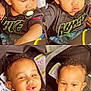 Charvis Jr joined the competition — help win amazing prizes! toddler, child, baby, nike, pacifier, curly_hair, smiling, happy, portrait, stroller, black_shirt, clothing, infant, cute, face, expression, indoors, person, young_child, seated