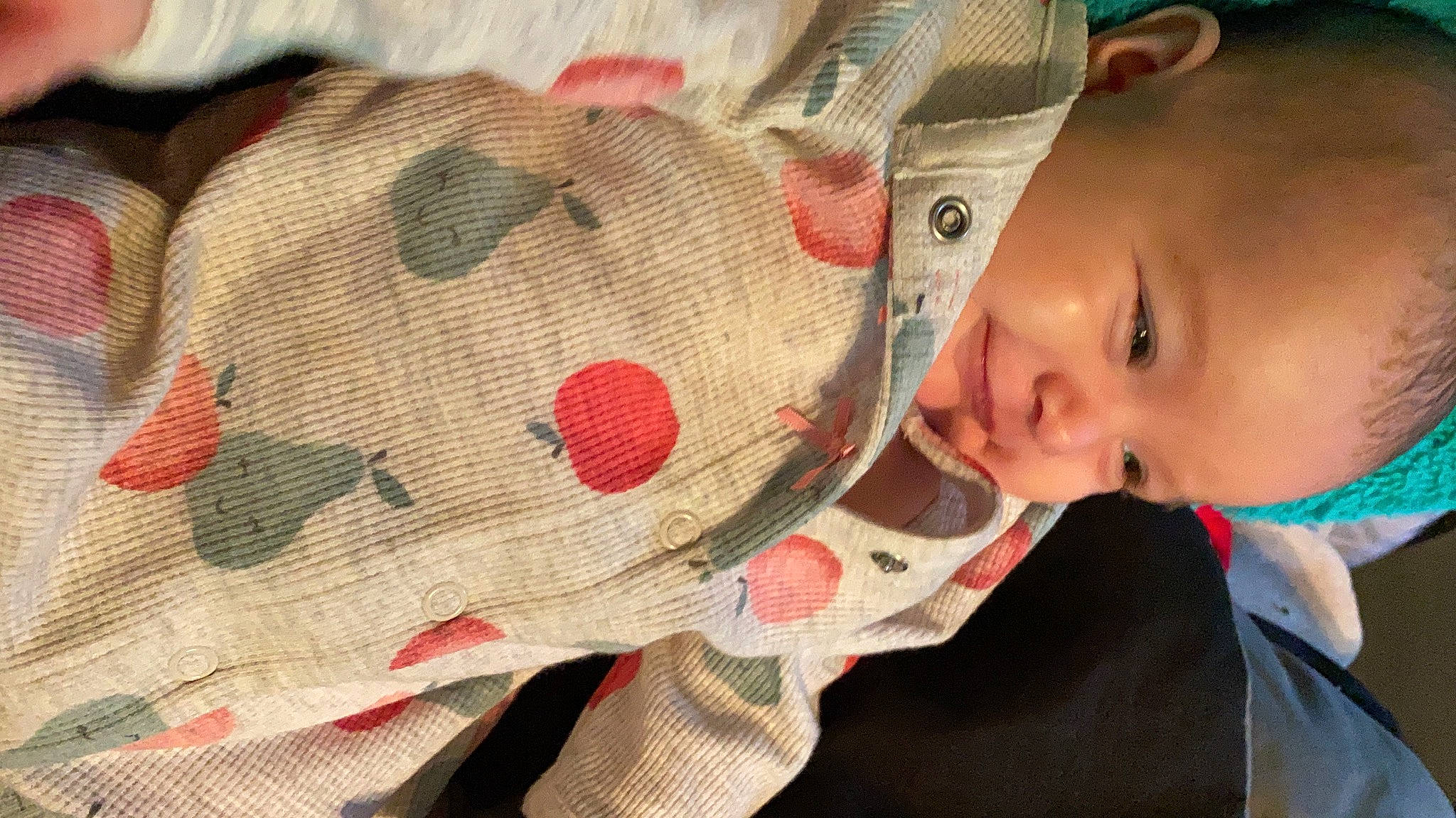 Ailani is registered to the contest to win money with this photo: baby, baby_products, baby_toddler_clothing, carmine, cheek, comfort, happy, headgear, linens, lip, mouth, nose, pattern, person, plaid, product, skin, sleeve, tartan, toddler