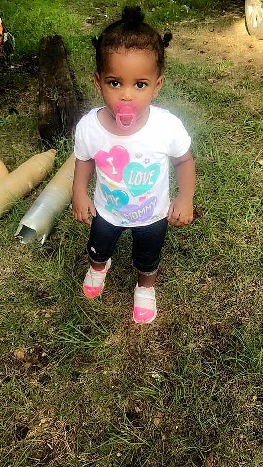 Addyson joined the competition — help win amazing prizes! child, day, fun, girl, grass, happiness, lawn, person, pink, plant, play, smile, summer, toddler, vacation