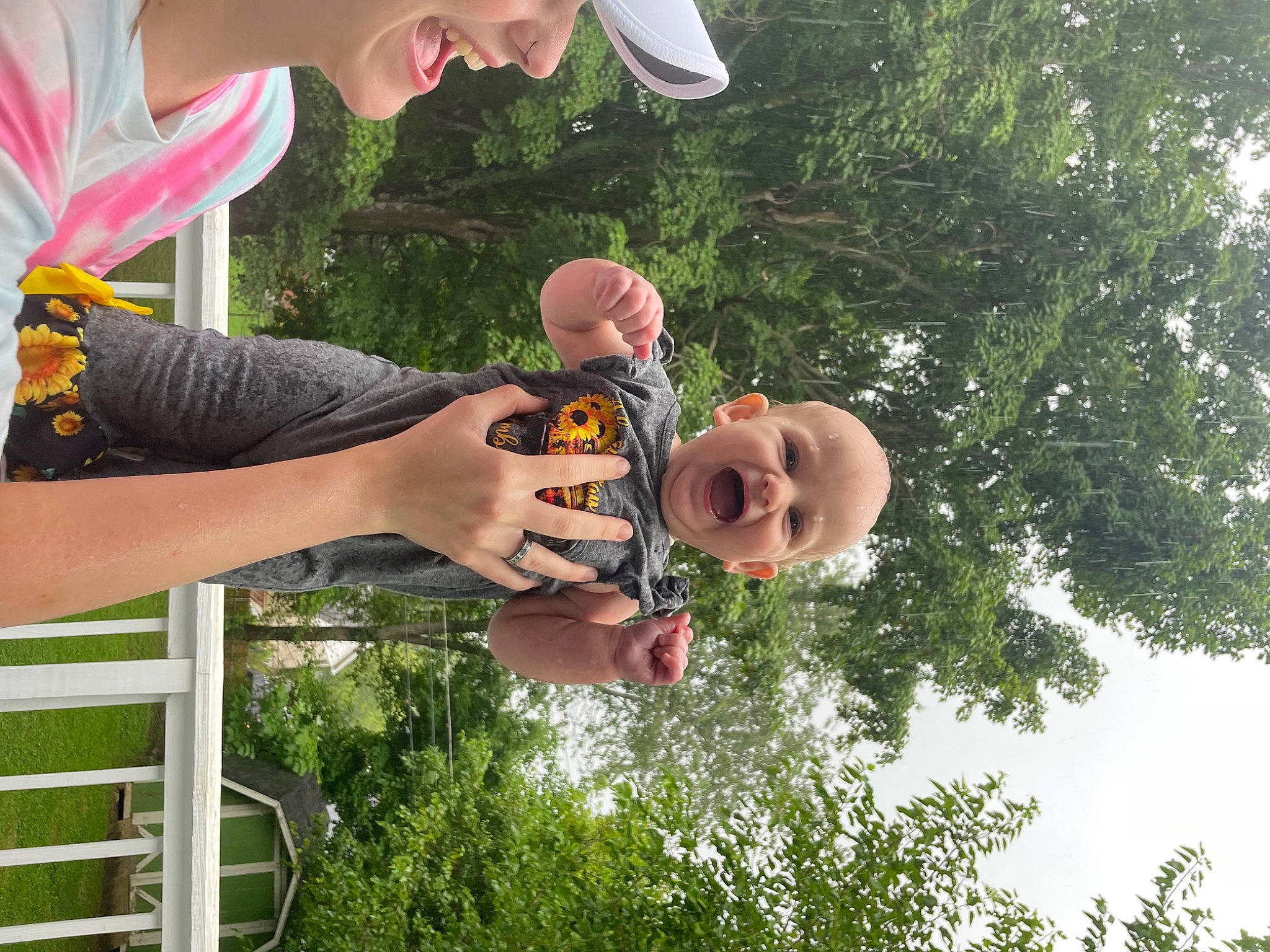 Amelia joined the competition — help win amazing prizes! elbow, event, eyewear, finger, fun, gesture, grass, green, happy, hat, human_leg, leisure, mammal, people_in_nature, person, summer, thumb, tree, vacation, wrist